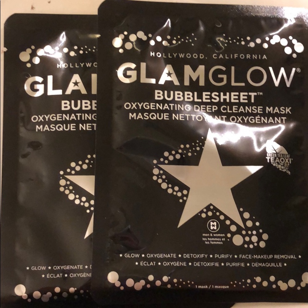 Glamglow bubble sheet oxygenating mask
